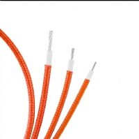 silicone coated red copper wire 22awg different sizes