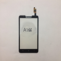 Wholesale original capacitive touch display screen real for Lenovo A766 replacement black