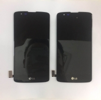 OEM LCD Complete with Frame for LG K8 Black 