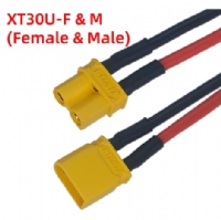Amass Connector XT30 Adapter Male Female Bullet Gold Plated Banana Plug XT30U 