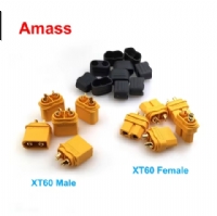 Amass XT60H Connector with Sheath Housing Female/male XT60 Plug 65A 500V